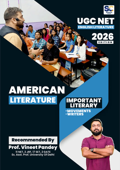 UGC NET English Literature 2026 Complete Book Set by Prof. Vineet Pandey