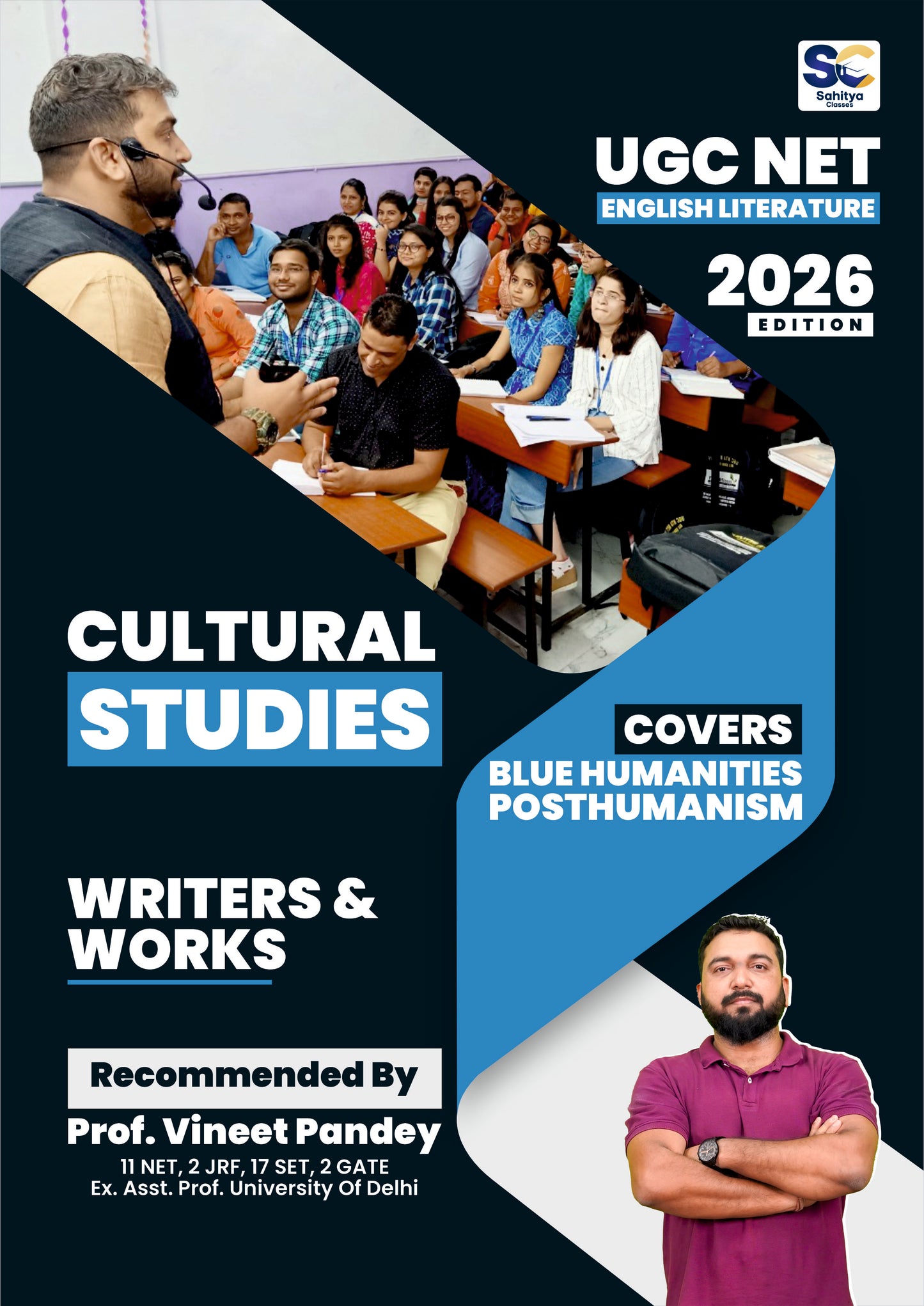 UGC NET English Literature 2026 Complete Book Set by Prof. Vineet Pandey
