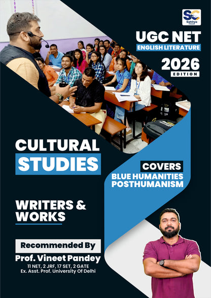 UGC NET English Literature 2026 Complete Book Set by Prof. Vineet Pandey