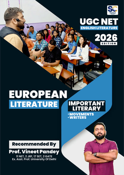 UGC NET English Literature 2026 Complete Book Set by Prof. Vineet Pandey