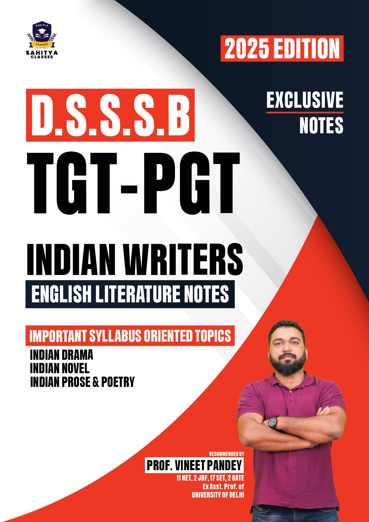 DSSSB TGT-PGT English Literature Notes 2025 Edition – By Prof. Vineet Pandey
