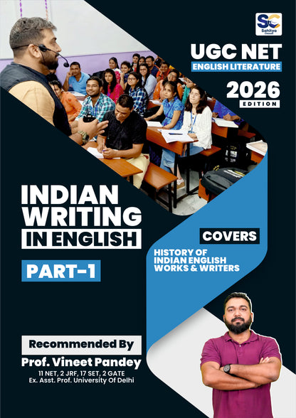 UGC NET English Literature 2026 Complete Book Set by Prof. Vineet Pandey