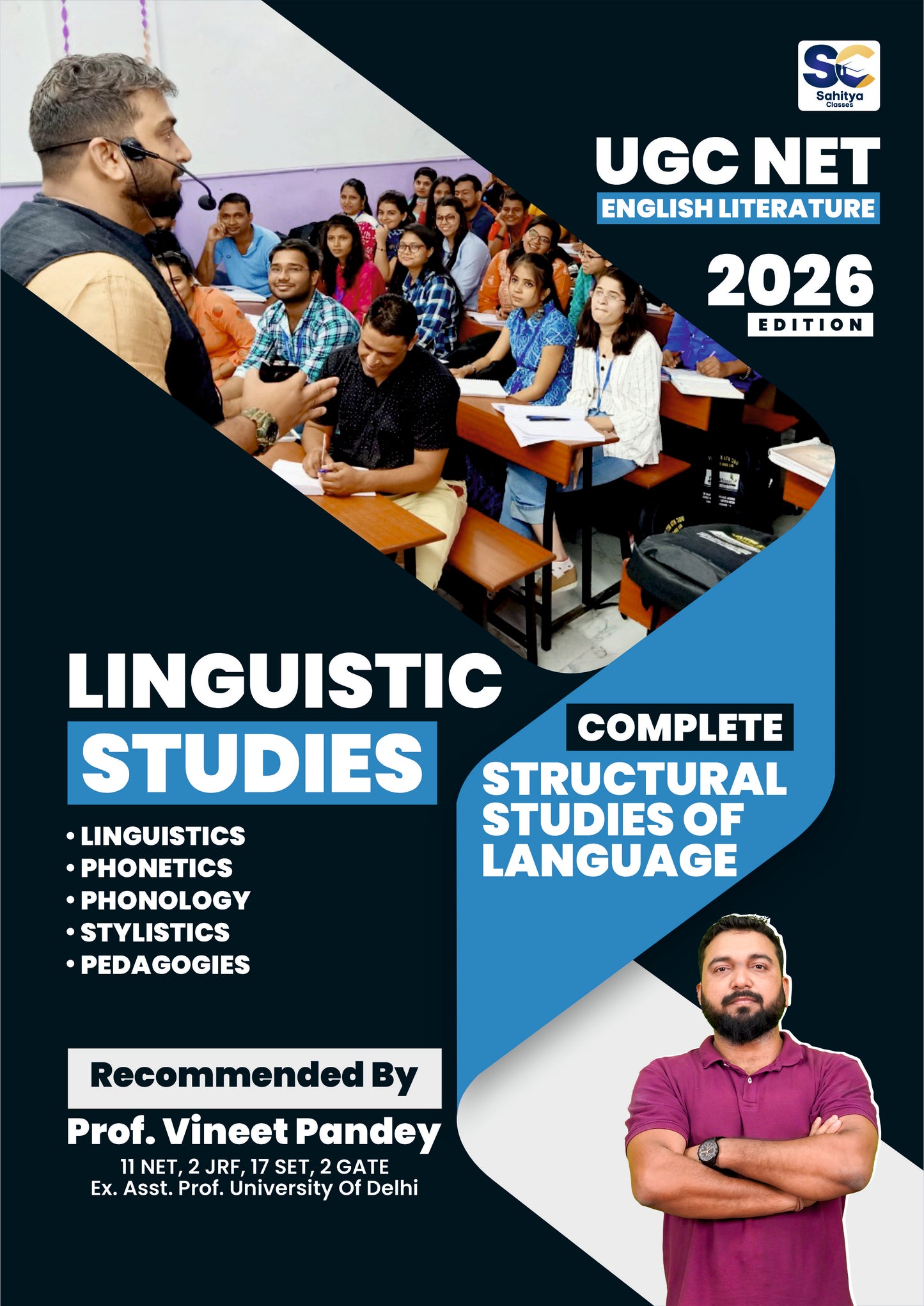 UGC NET English Literature 2026 Complete Book Set by Prof. Vineet Pandey