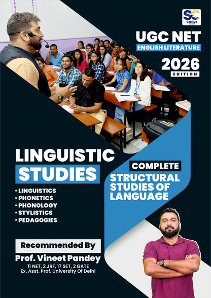 UGC NET English Literature 2026 Complete Book Set by Prof. Vineet Pandey