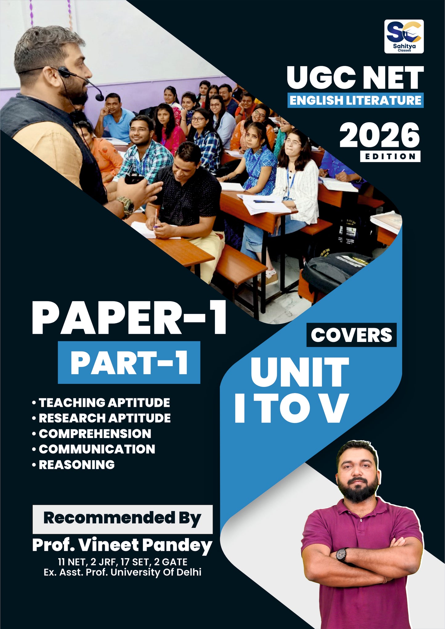 UGC NET English Literature 2026 Complete Book Set by Prof. Vineet Pandey