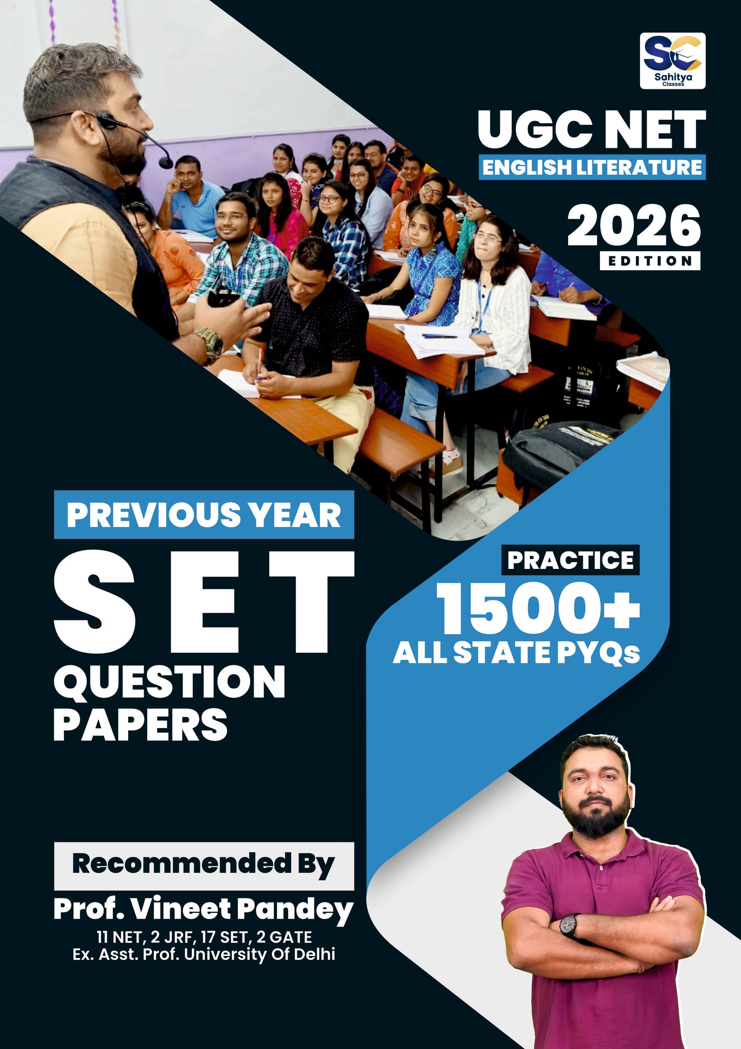 UGC NET English Literature 2026 Complete Book Set by Prof. Vineet Pandey