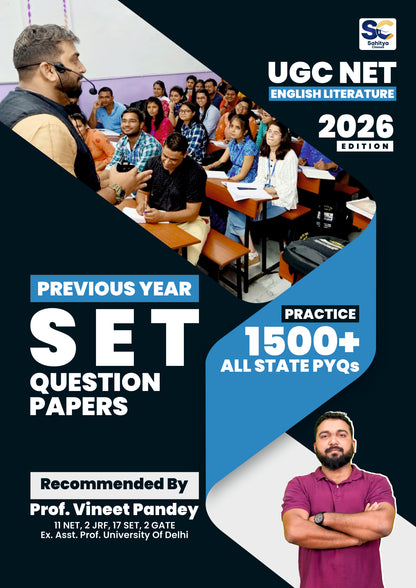 UGC NET English Literature 2026 Complete Book Set by Prof. Vineet Pandey