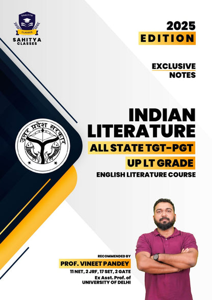 UP LT Grade  English Literature Notes 2025 | Complete Study Material for Competitive Exams